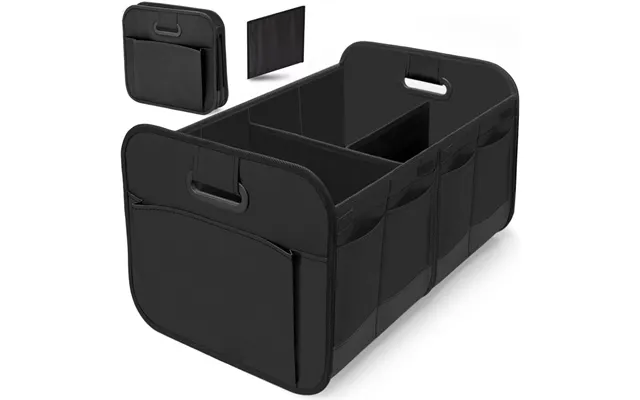 Car Storage Organizer Foldable Oxford Trunk Box Waterproof & Multi-compartment