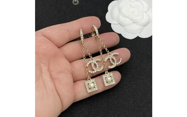 Chanel Luxusmarke Diamantohrringe Damen Luxusschmuck Ohrstecker Modische Neue Ohrringe