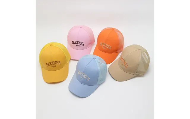Children's Cap Mesh Cap Breathable Boys And Girls Baby Spring And Autumn Thin Cotton Sun Hat Summer Baseball Cap