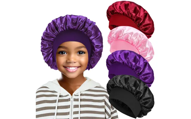 Children's Colored Caps Stretch Caps Baby Hair Caps