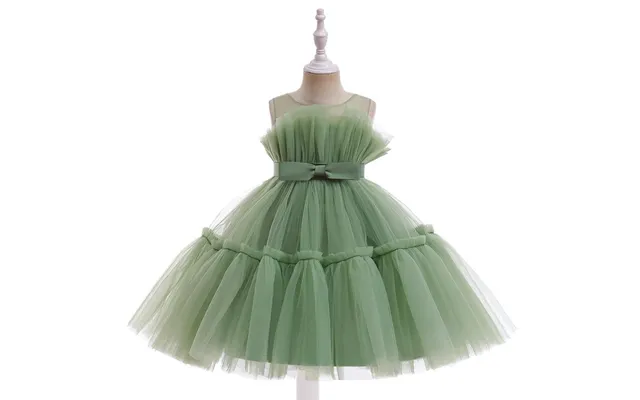 Children's Dress Fluffy Tulle Princess Dress Girl Piano Performance Dress Flower Girl Lace Wedding Dress