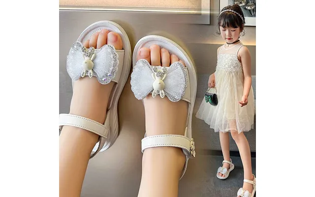 Children's Shoes Princess Sandals Summer Girls Shoes Girls Baby Sandals Soft Sole Fashionable Crystal Rhinestones