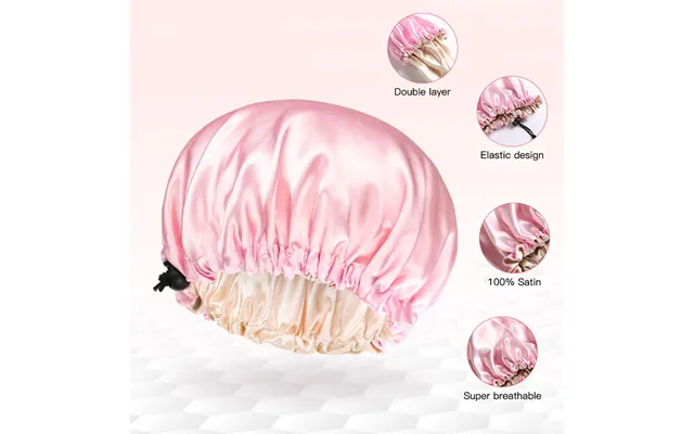 Children's Silk Nightcap Protects Hair High Quality Satin Cap Double Sided Satin Boys And Girls Pullover Hat