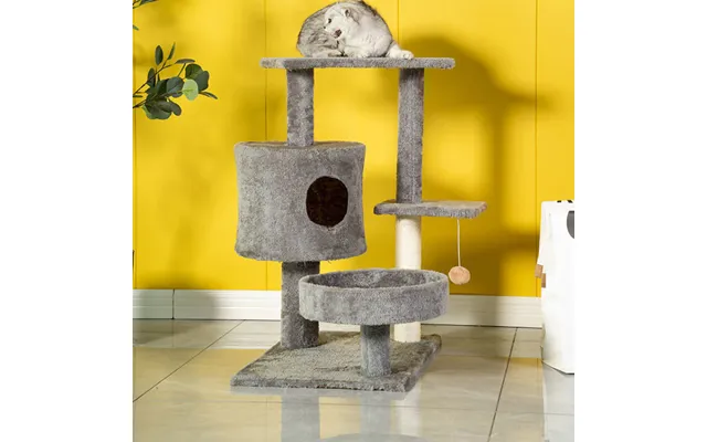 Climbing Frame Large Multi-laer Sisal Post Jumping Platform Bed Integrated To Scratching Board Pet Cat Supplies