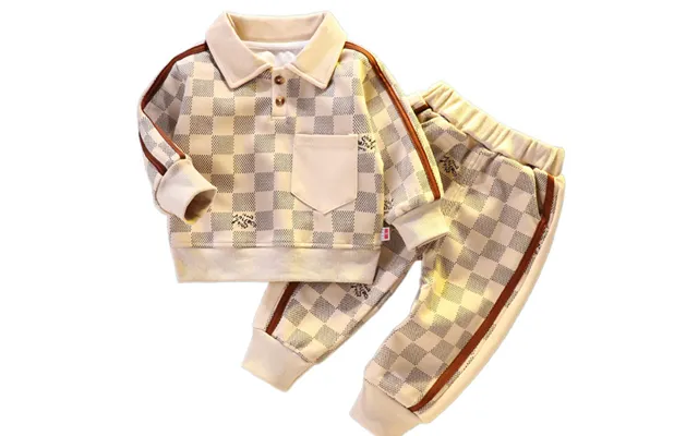 Cool Handsome Suit 2023 New Child Boys' Two Piece Set Trendy Baby Spring And Autumn