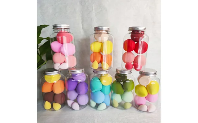 Cotton Pads 7 Pack Beauty Eggs Do Not Absorb Powder - Super Soft