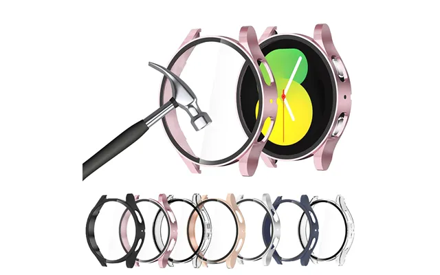 Cover For Samsung Galaxy Watch 5 Pro Case 45mm 4 40mm 44mm Accessories Pc Bumper Screen Protector Glass Galaxy Watch 5 C
