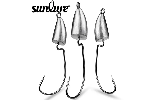 Crankbait Jig Head 5g 7g 10g 14g Soft Worm With Barbs Lure Hooks Fishing Gear Accessories