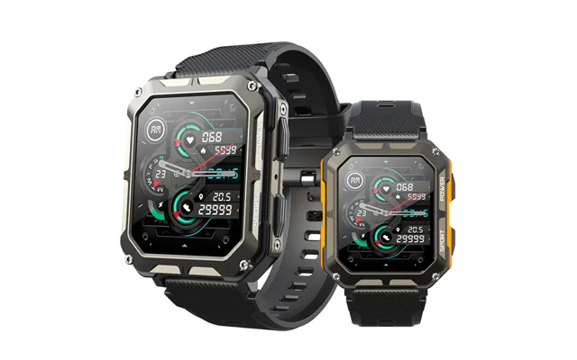 Cross-border Smartwatch C20pro With Bluetooth Calling 1.83inch Rugged Outdoor Multi-sport Modes And Health Monitoring