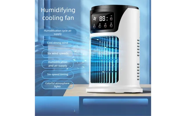 Cross-border Usb Desktop Mini Water Cooling Small Conditioner Office Dormitory Spray Humidification Fan Air Cooler