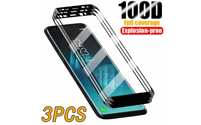 Curved Full Cover Tempered Glass For Samsung Galaxy S9 S8 S10 S20 S21 S22 S23 Plus Note8 Note9 Note10 Note20 Ultra Glass