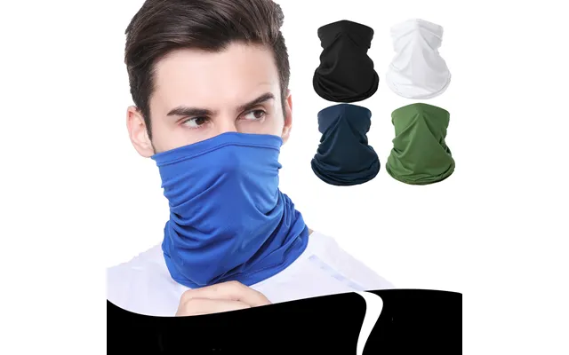 Cycling Face Mask Sunscreen Ice Silk Headscarf Outdoor Cycling Mask Sports Breathable Scarf Fishing Mountaineering Motor
