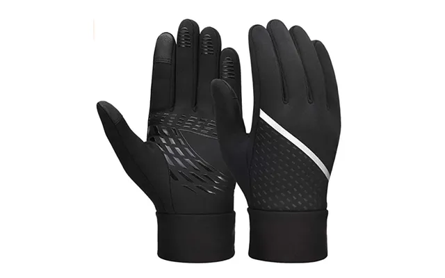 Cycling Gloves New Autumn And Winter Windproof Warm Plus Velvet Touch Screen Non Slip Children's Bicycle Riding Gloves