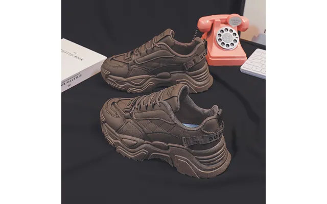 Daddy Shoes For Women 2024 Spring And Summer New Fashion All-matching Big Head Hiking Shoes Breathable All-matching Ugly