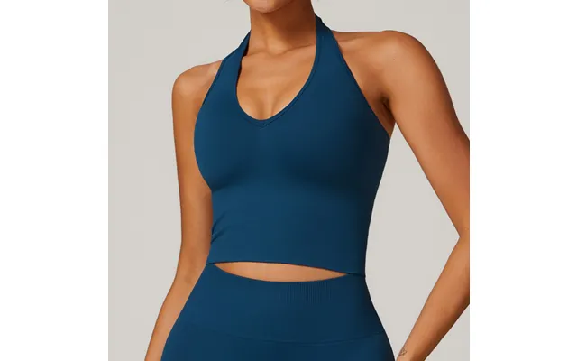 Damenbekleidung Atmungsaktiv Neckholder Schöner Rücken Yoga Bh Nahtlose Sportunterwäsche Weiblicher Sommer Stoßfestes Fi