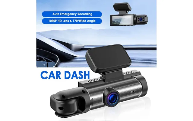 Dash Camera Front And Inside With 32g Sd Card,3.16inch Dash Cam 1080p - G Sensor High Definitionnight Vision Loop Record