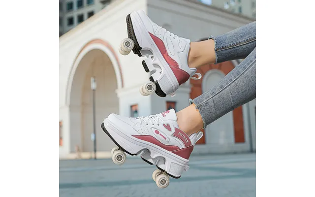 Deformed Four Wheeled Running Shoes That Can Walk And Skate Wheel Shoes New Roller Skates Roller Skates