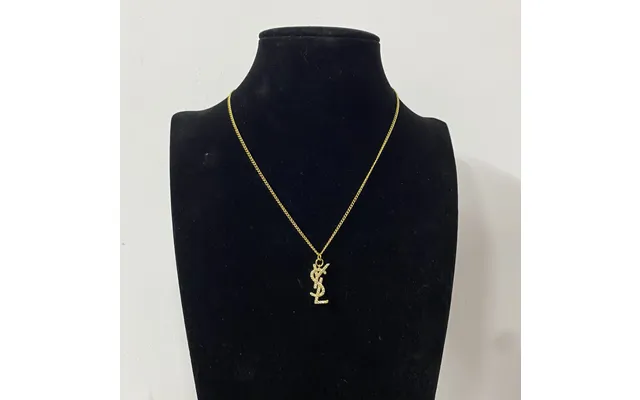 Die Neue - Buchstabenförmige Damen-halskette Von Ysl Saint Laurent European Station Ein Stilvolles Schmuckstück Mit Hoch