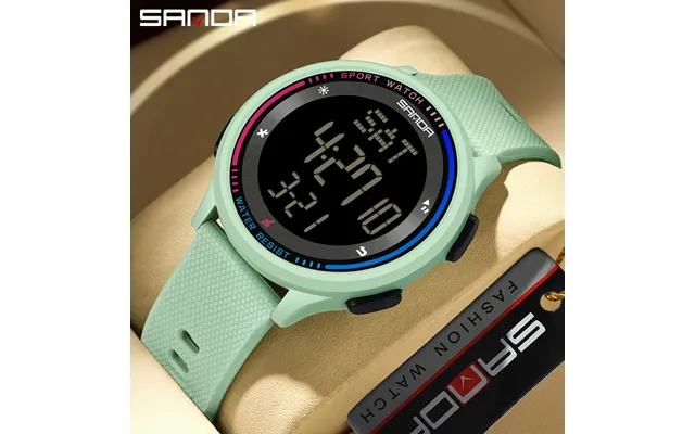 Digital Led Alarm Clock With Luminous Display - Waterproof And Shockproof