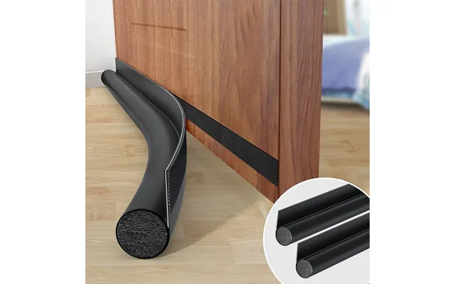 Door Bottom Draft Stopper - Self-adhesive Weatherstrip Seal For Windproof Soundproof Insect Proof
