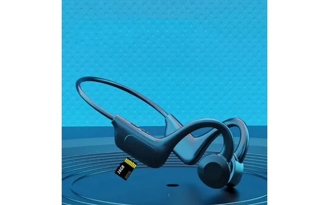 Earphones Wireless Bluetooth Bone Conduction Headphones Neckband Sport Headset With Tf Card Mp3 Player For Android Ios