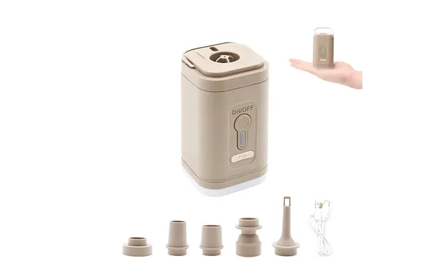 Electric Air Pump Portable Wireless Air Compressor Inflator Deflator Pumps For Inflatable Cushions Air Beds Boat Swimmin