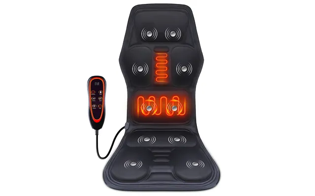 Electric Heating Waist Massager Shoulder Vibration Cushion Mat For Chair Sofa Car Office Home Back Massage Pad