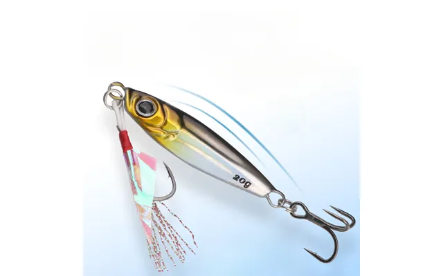 Electroplated Iron Plate Lure Long Casting Floating Fish Skin Bait Freshwater Saltwater Fishing Snakehead Bass