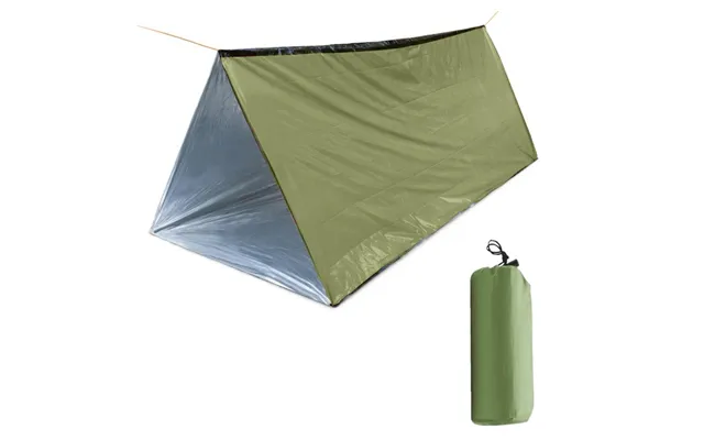 Emergency Survival Tent Windproof Cold Weather Shelter For Camping Hiking Lightweight Reflective Thermal Blanket Sun Sha
