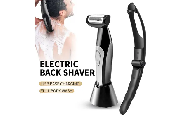 Epilator New Electric Back Shaver Usb Charging Back Epilator With Handle Full Body Waterproof