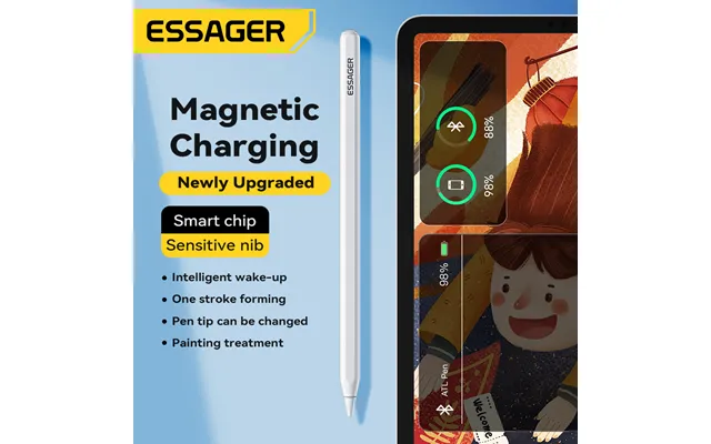 Essager Stylus Pen For Apple Pencil 2 1 For Ipad Air Pro Mini Accessories Touch Pen For Tablet Wireless Charging Stylus 