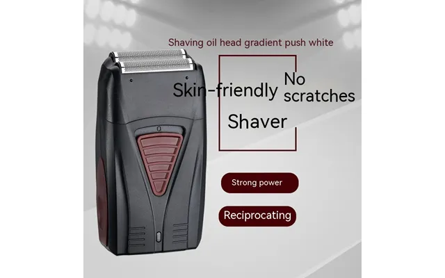 European And American Famous Designers Design Reciprocating Electric Bald Brightening Double 4d Push White Head Hine