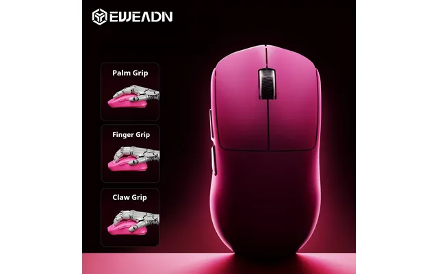 Eweadn Wireless Gaming Mouse - Ergonomic Shell Design With Rechargeable Battery