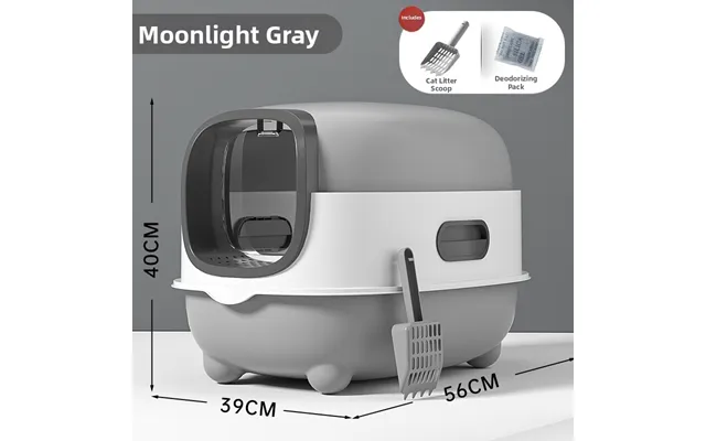 Extra Large Cat Litter Box - Fully Enclosed Disinfecting Odor Proof Splash Proof For Cats Wholesale