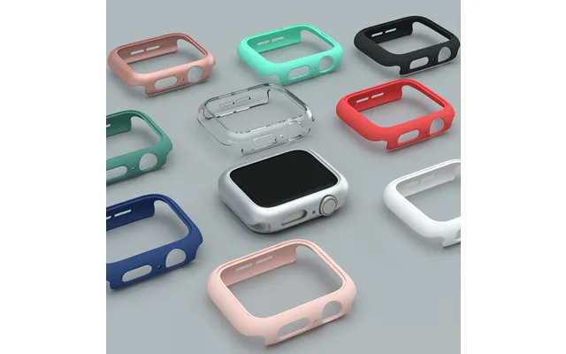Fashion Matte Protective Case For Apple Watch Se Cover 7 6 5 4 3 Pc Bumper 41mm 44mm 38mm 42mm 45mm Hard Shell For Iwatc