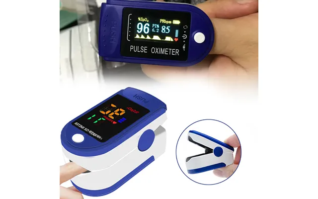Fingertip Oximeter Effective Tft Color Display Abs Finger Blood Oxygen Monitor For Women