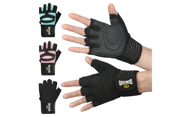 Fitness Gloves Extended And Widened Wrist Guards Half Finger Gloves Barbell Equipment Weightlifting Fitness Sports Prote