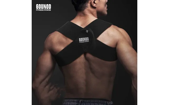 Fitness Shoulder Belt Training Auxiliary Belt Bench Press Shoulder Training Belt Push Up Chest Straight Back Correction 