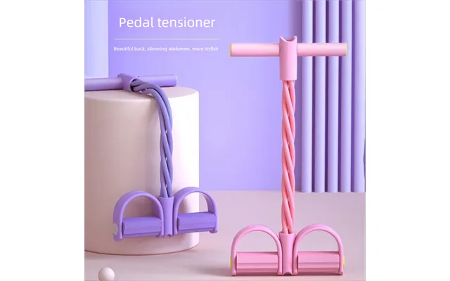 Foot Pedal Resistance Trainer For Abdominal Slimming - Home Use Sit-ups