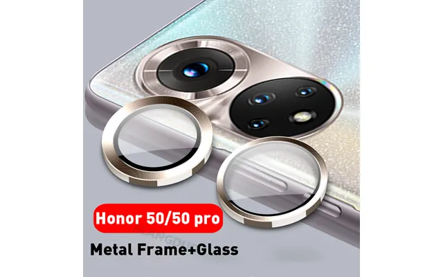 For Huawei Honor 50 Pro Camera Lens Screen Protectors Glass For Honor 50 Metal Camera Protection Case For Honor50 50pro