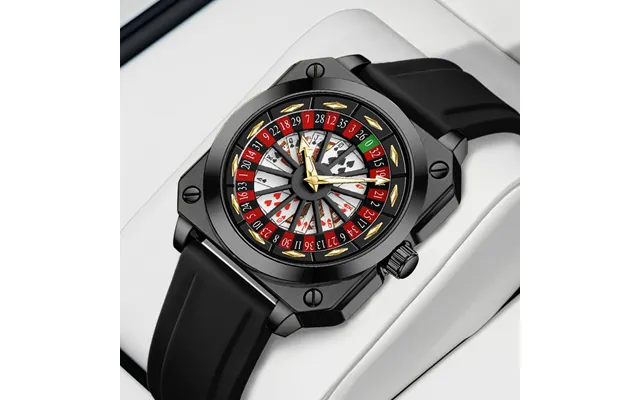 Fortune Watch Fashion Trend Men's Watch Creative Leather Belt Luminous Waterproof Quartz Watch