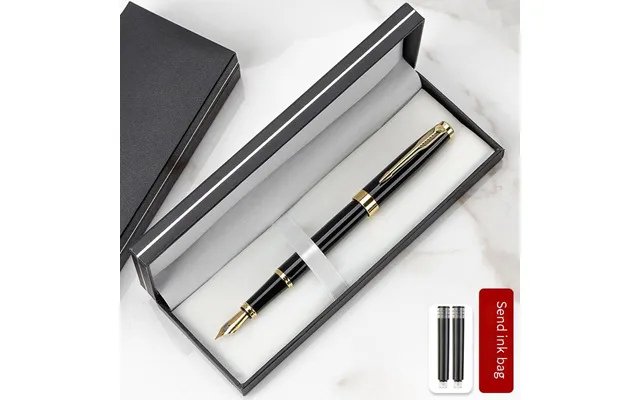 Fountain Pen Gift Box Gift Customized Logo Engraving Teacher Business Printing Signature Calligraphy High End Metal Gift