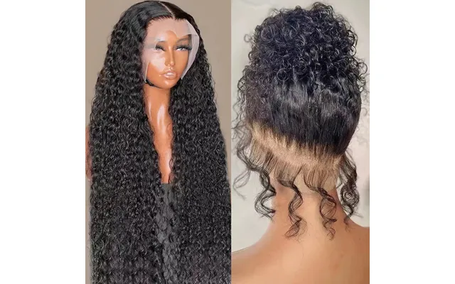 Front Lace 2025 New Long Cross-border African Small Curly In Stock Wig