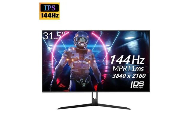 Fyhxele 32inch 4k 144hz Pc Ips Panel Monitor Uhd Led Display Desktop Gaming Computer Screen Freesync G-sync Technology