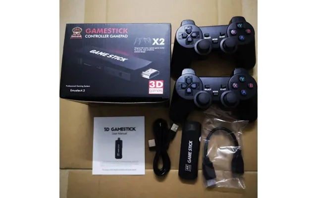 Gd10 Game Stick Built-in 40000 Games 128gb 64gb 32gb 2.4g Wireless Controller Hd Retro Video Game Console 4k Hd Video Ga