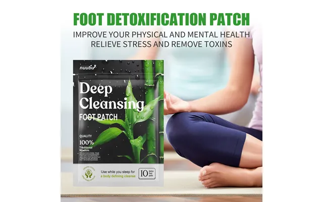 Ginger Nuubu Deep Cleansing Foot Patch Moisturizing Foot Care Relieving Stress - Relaxing Bod And Mind