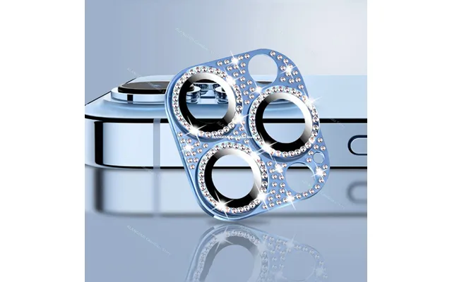 Glitter Rhinestone Camera Lens Protectors For Iphone 11 12 13 Pro Max Mini 12pro 13pro 3d Luxury Diamond Screen Protecto