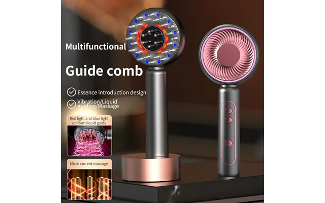 Hair Care Comb Scalp Care Massage Instrument Anti Hair Loss Medicine Hair Growth Comb Red And Blue Light Ems Massage Com