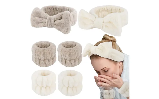 Hand Stitched Wrist Strap Face Wash Waterproof Wrist Strap Bow Band Headband Headband