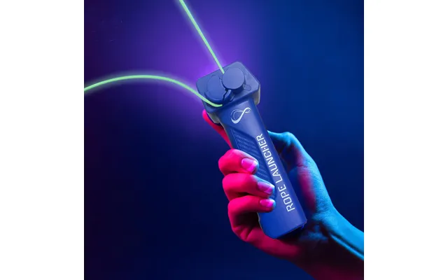Handheld Rope Launcher With Adjustable Speed For Night Light Rope Toys